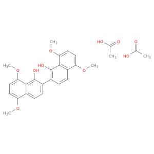 [2,2'-Binaphthalene]-1,1'-diol, 5,5',8,8'-tetramethoxy-, diacetate