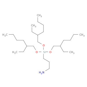 1-Propanamine, 3-[tris[(2-ethylhexyl)oxy]silyl]-