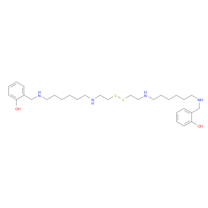 Phenol, 2,2'-(12,13-dithia-2,9,16,23-tetraazatetracosane-1,24-diyl)bis-