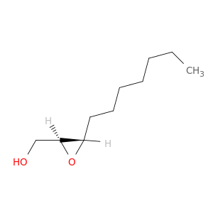 Oxiranemethanol, 3-heptyl-, (2S,3S)-