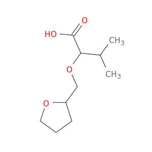 3-Methyl-2-(oxolan-2-ylmethoxy)butanoic Acid