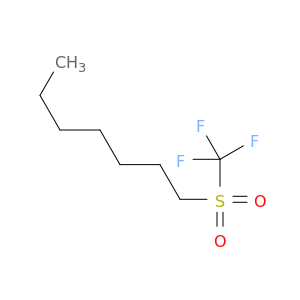 Heptane, 1-[(trifluoromethyl)sulfonyl]-