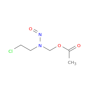 Methanol,1-[(2-chloroethyl)nitrosoamino]-, 1-acetate