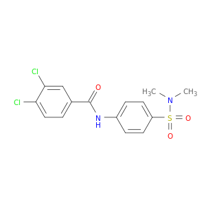 Benzamide, 3,4-dichloro-N-[4-[(dimethylamino)sulfonyl]phenyl]-