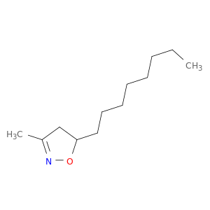 3-Methyl-5-octyl-4,5-dihydroisoxazole