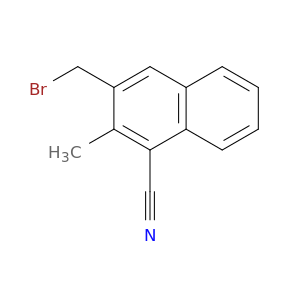 3-(溴甲基)-2-甲基-1-萘并腈