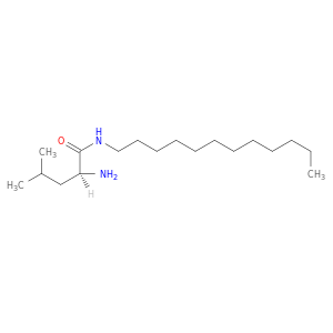 Pentanamide, 2-amino-N-dodecyl-4-methyl-, (2S)-