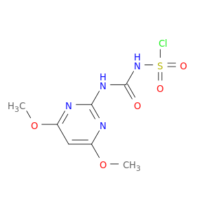 Sulfamoyl chloride, [[(4,6-dimethoxy-2-pyrimidinyl)amino]carbonyl]-