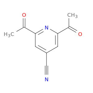 2,6-DIACETYL-4-PYRIDINECARBONITRILE