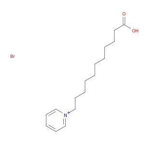 Pyridinium, 1-(10-carboxydecyl)-, bromide
