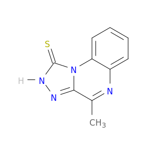 [1,2,4]Triazolo[4,3-a]quinoxaline-1(2H)-thione, 4-methyl-