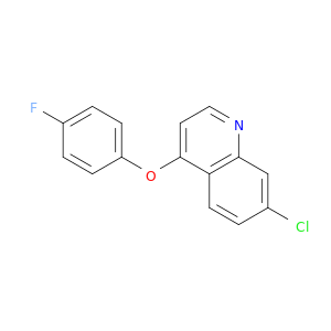 Quinoline,7-chloro-4-(4-fluorophenoxy)-