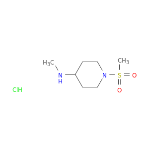 N-甲基-1-(甲磺酰基)哌啶-4-胺盐酸盐