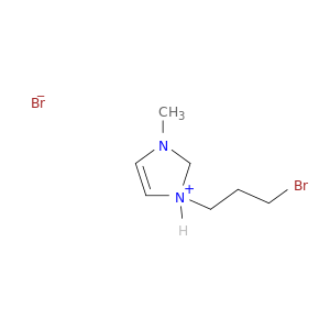 1H-Imidazolium, 1-(3-bromopropyl)-3-methyl-, bromide