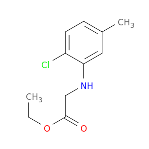 Glycine,N-(4-chloro-m-tolyl)-, ethyl ester (7CI,8CI)