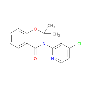 3-(4-氯-2-吡啶)-2,3-二氢-2,2-二甲基-4H-1,3-苯并噁嗪-4-酮
