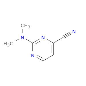 4-Pyrimidinecarbonitrile, 2-(dimethylamino)-