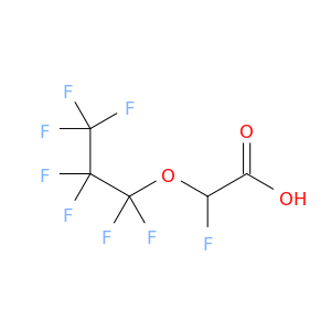 Acetic acid, 2-fluoro-2-(1,1,2,2,3,3,3-heptafluoropropoxy)-