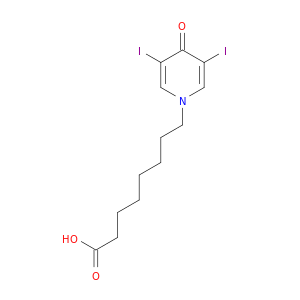 1(4H)-Pyridineoctanoicacid, 3,5-diiodo-4-oxo-