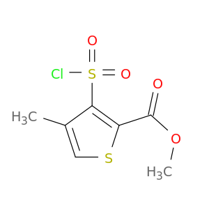 Methyl 3-(Chlorosulfonyl)-4-methylthiophene-2-carboxylate