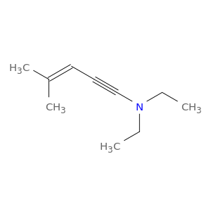3-Penten-1-yn-1-amine, N,N-diethyl-4-methyl-