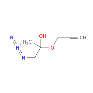 2-Propanol, 1-azido-2-(2-propynyloxy)-