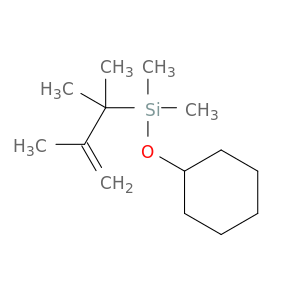 Silane, (cyclohexyloxy)dimethyl(1,1,2-trimethyl-2-propenyl)-
