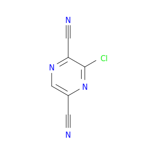 2,5-Pyrazinedicarbonitrile, 3-chloro-