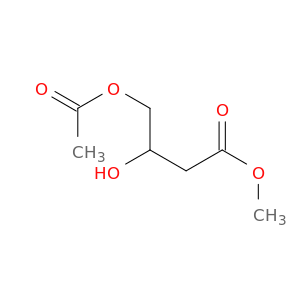 Butanoic acid, 4-(acetyloxy)-3-hydroxy-, methyl ester