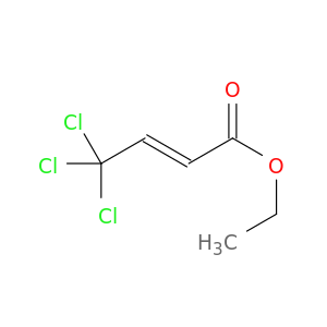2-Butenoic acid, 4,4,4-trichloro-, ethyl ester, (2E)-