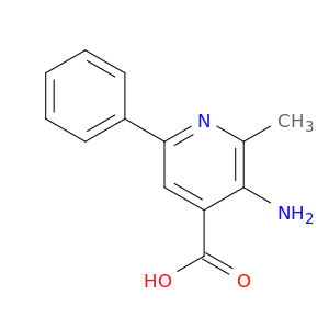 4-Pyridinecarboxylicacid, 3-amino-2-methyl-6-phenyl-