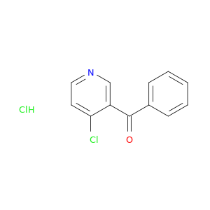 Methanone, (4-chloro-3-pyridinyl)phenyl-, hydrochloride