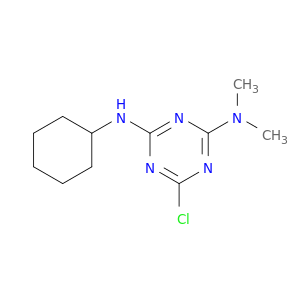 1,3,5-Triazine-2,4-diamine, 6-chloro-N'-cyclohexyl-N,N-dimethyl-