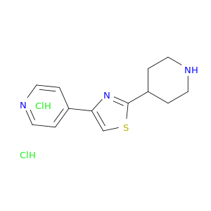 吡啶,4-[2-(4-哌啶基)-4-噻唑基]-,盐酸盐(1：2)