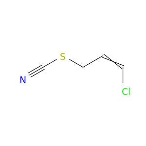 Thiocyanic acid, 3-chloro-2-propenyl ester