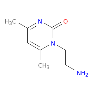 1-(2-AMINOETHYL)-4,6-DIMETHYLPYRIMIDIN-2(1H)-ONE