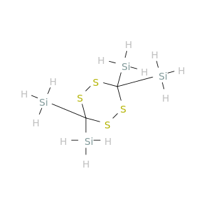 1,2,4,5-Tetrathiane, 3,3,6,6-tetrasilyl-