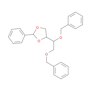 1,3-Dioxolane, 4-[1,2-bis(phenylmethoxy)ethyl]-2-phenyl-