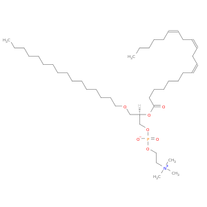 1-O-HEXADECYL-2-(8Z,11Z,14Z-EICOSATRIENOYL)-SN-GLYCERO-3-PHOSPHOCHOLINE;C16-20:3 PC