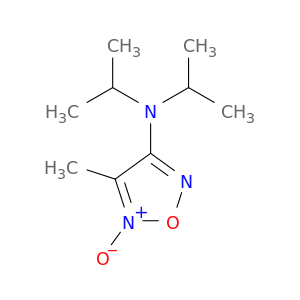 1,2,5-Oxadiazol-3-amine, 4-methyl-N,N-bis(1-methylethyl)-, 5-oxide