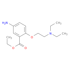 Benzoic acid, 5-amino-2-[2-(diethylamino)ethoxy]-, ethyl ester