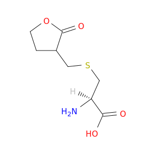 L-半胱氨酸,S-[(四氢-2-氧代-3-呋喃基)甲基]-,(r)-
