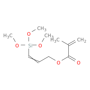 2-Propenoic acid, 2-methyl-, 3-(trimethoxysilyl)-2-propenyl ester