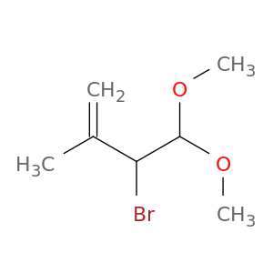 1-Butene, 3-bromo-4,4-dimethoxy-2-methyl-