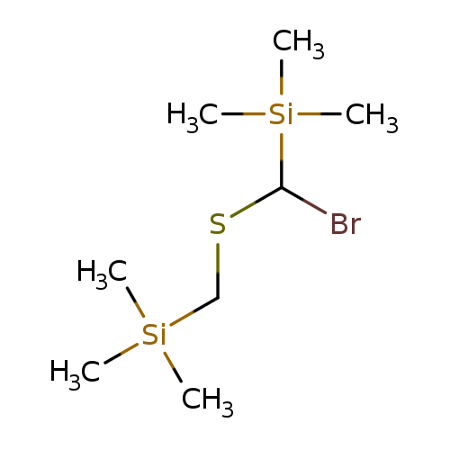 Silane, [bromo[[(trimethylsilyl)methyl]thio]methyl]trimethyl- (9CI)