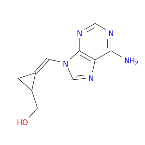 [2-[(6-aminopurin-9-yl)methylene]cyclopropyl]methanol