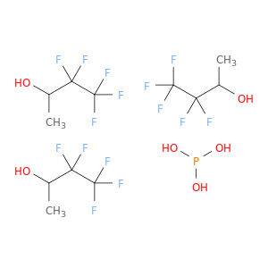 2-Butanol, 3,3,4,4,4-pentafluoro-, phosphite (3:1)