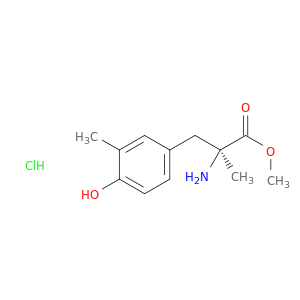 Tyrosine, α,3-dimethyl-, methyl ester, hydrochloride (7CI,8CI,9CI)