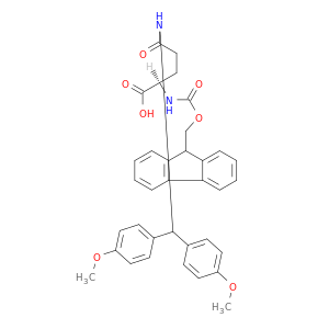 Fmoc-d-gln(mbh)-oh