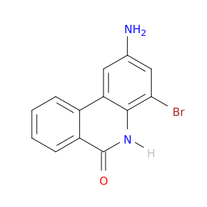 6(5H)-Phenanthridinone,2-amino-4-bromo-